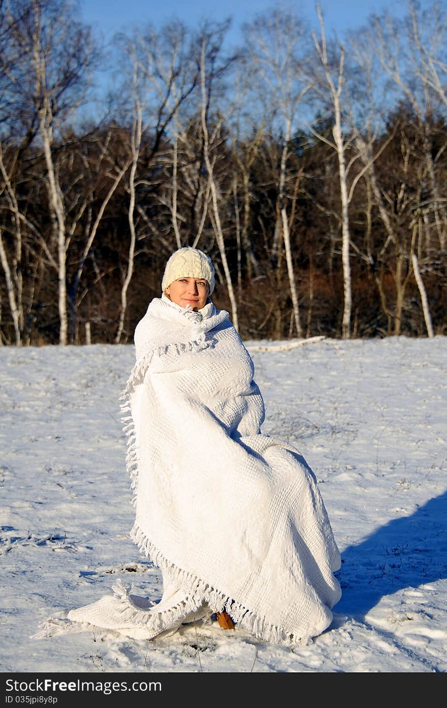 Woman In White