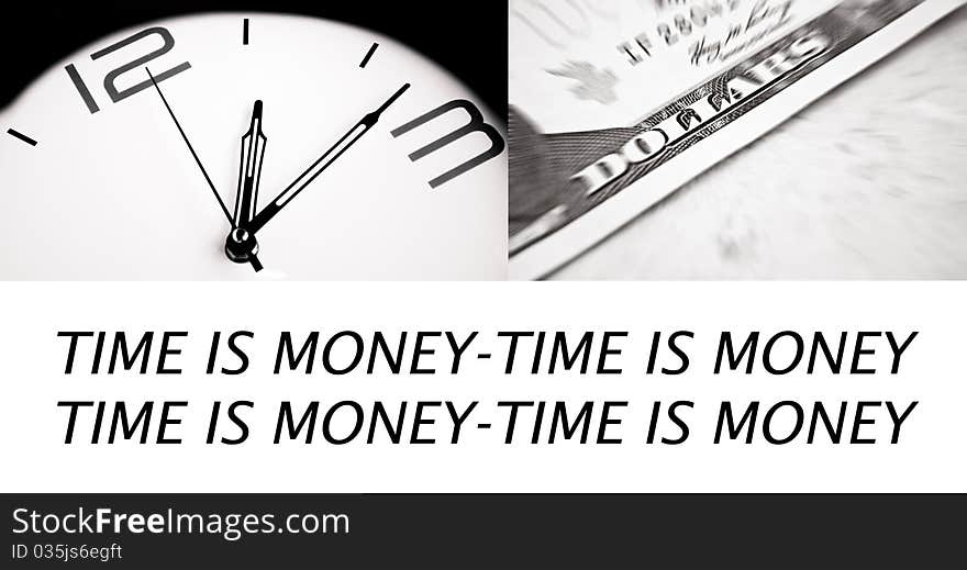 Time is money