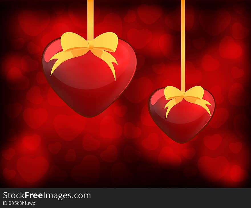 Valentine's Day background for designers. Valentine's Day background for designers