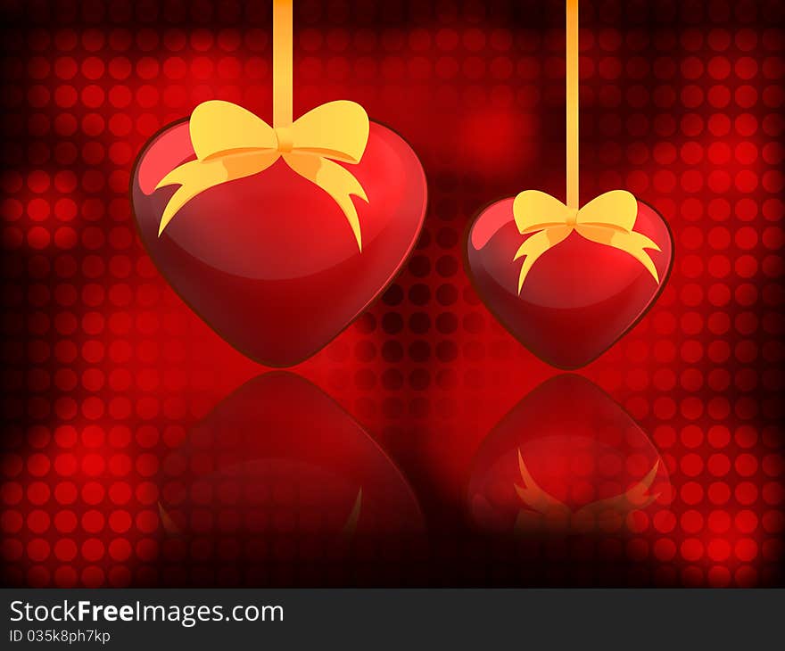 Valentine's Day background for designers. Valentine's Day background for designers