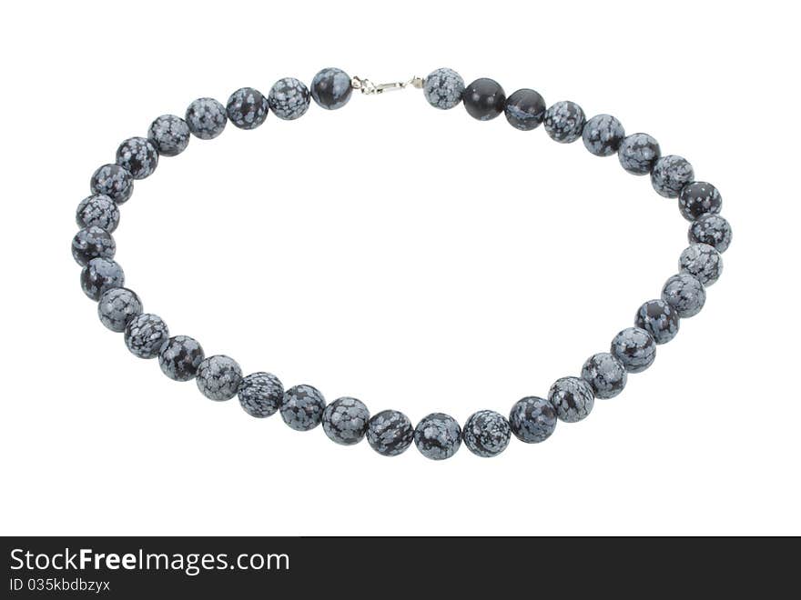 Gray beads