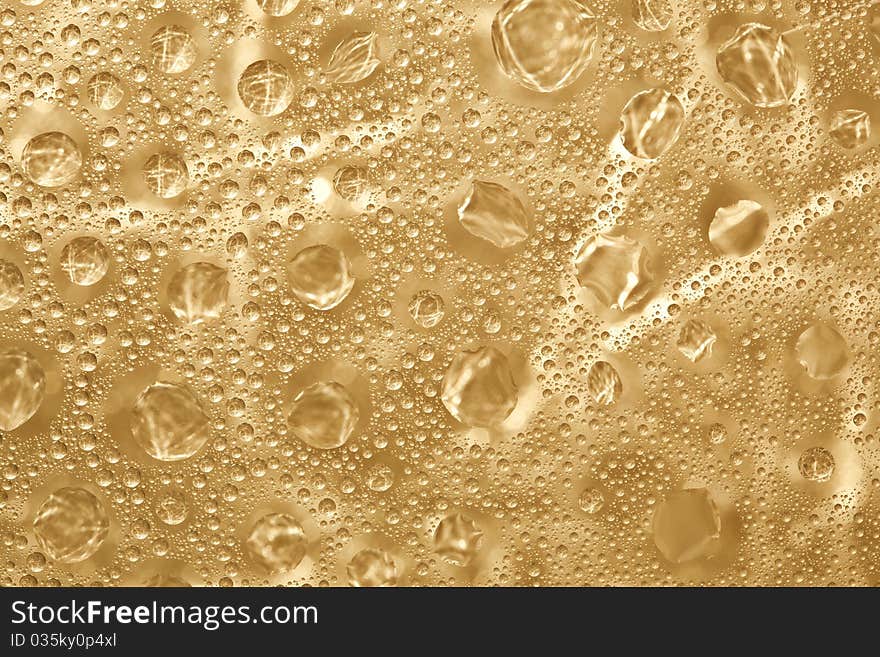 Water drops background