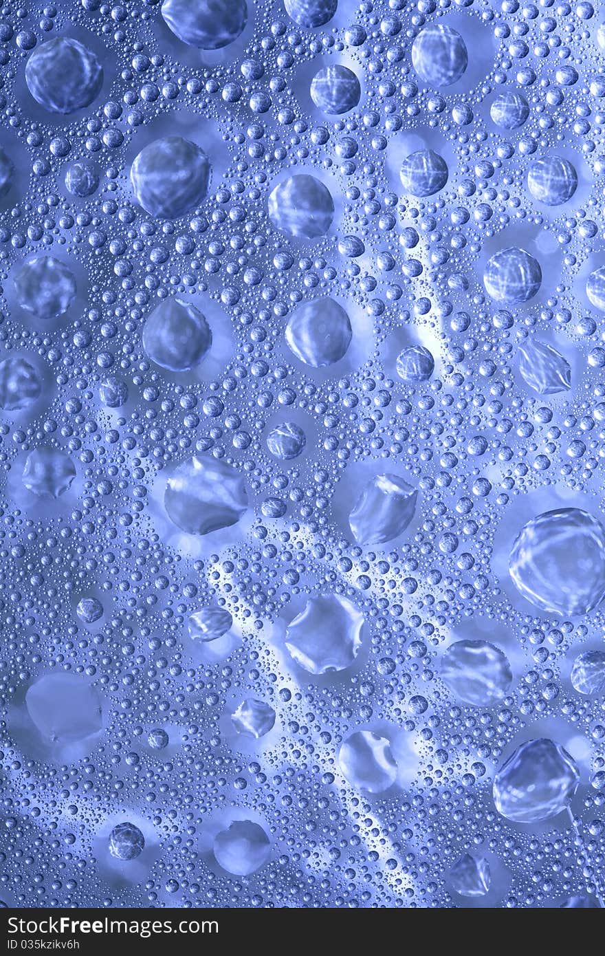 Water Drops Background