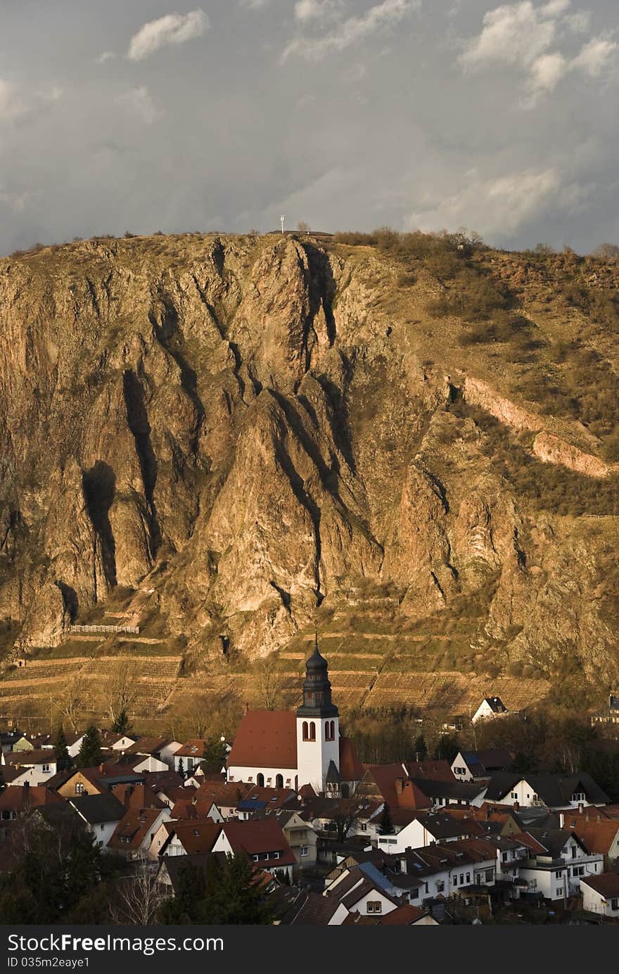 Rotenfels In The City Of Ebernburg