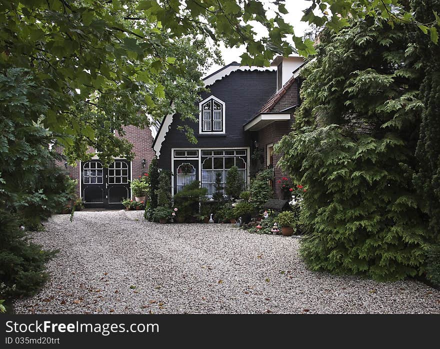 English House on north of London. England