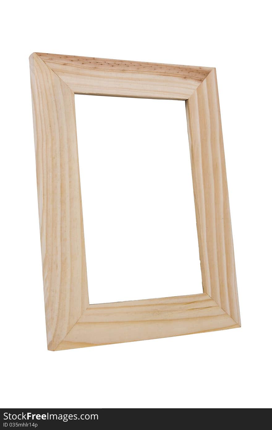 Empty Wooden Frame