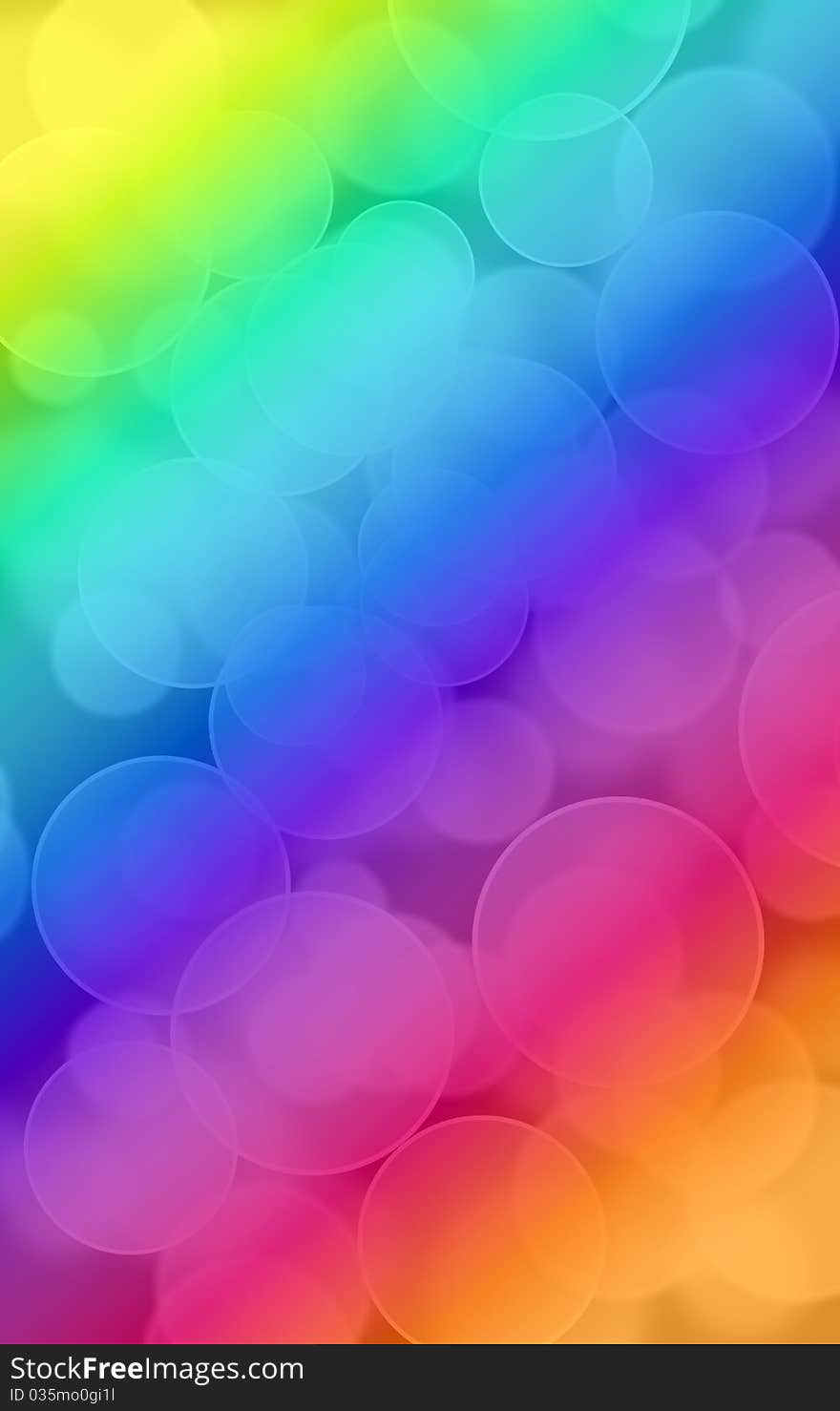 Colorful Bokeh background with colorful bubbles. Colorful Bokeh background with colorful bubbles