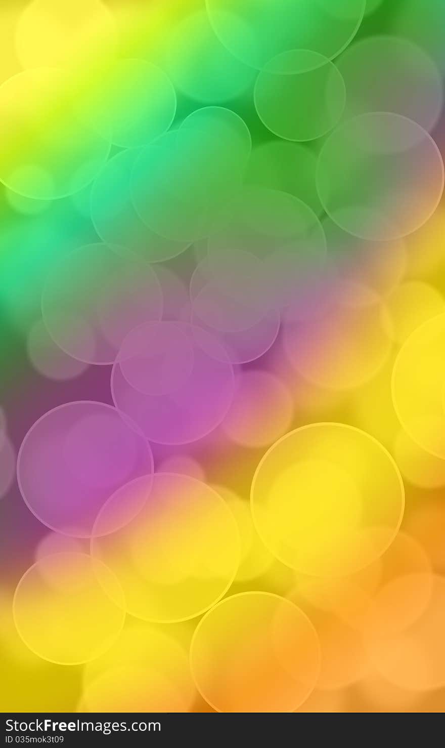 Colorful Bokeh background with colorful bubbles. Colorful Bokeh background with colorful bubbles