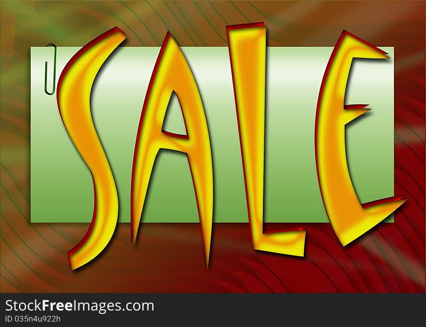 Sale, Background