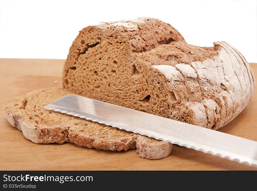 Variety of whole wheat bread. Variety of whole wheat bread