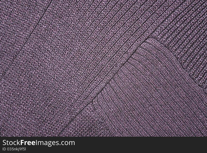 High resolution knitted detail of fabric trico. High resolution knitted detail of fabric trico