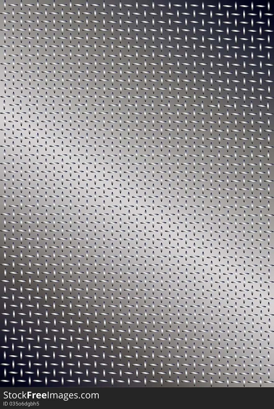 Illustration of the texture of the metal. Illustration of the texture of the metal