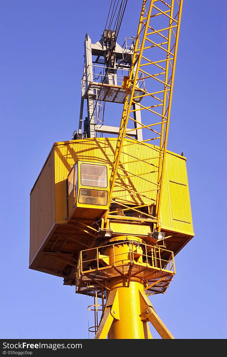 Industrial Cargo Crane