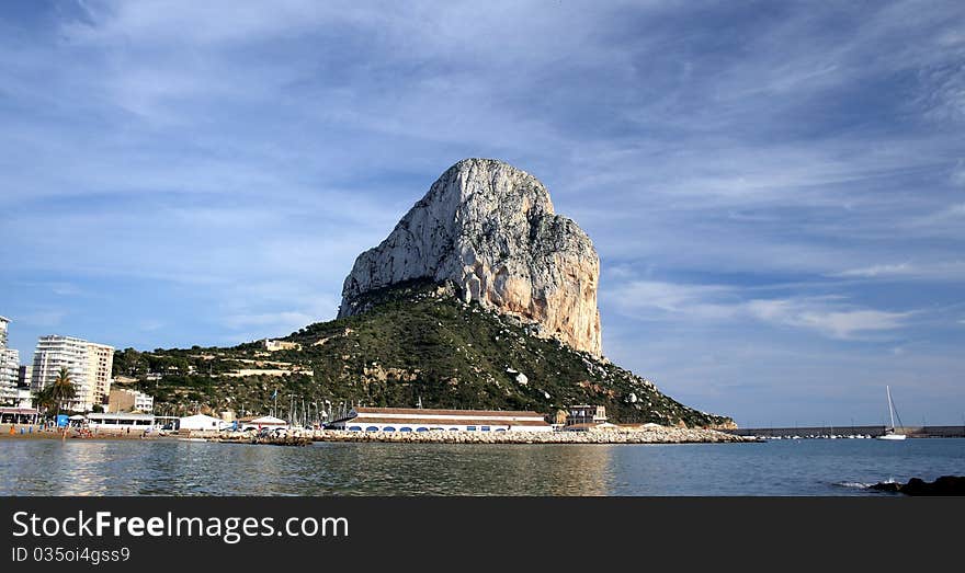 Calpe coast