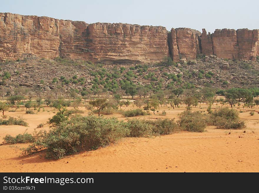 Bandiagara Cliffs - Dogon Country in Mali