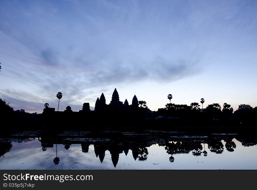 Sunrise at Angkor Wat