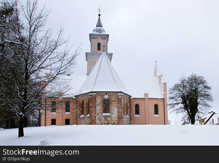 Church  „St. Marien auf dem Berge“ in Boitzenburg, Uckermark, Germany. Church  „St. Marien auf dem Berge“ in Boitzenburg, Uckermark, Germany