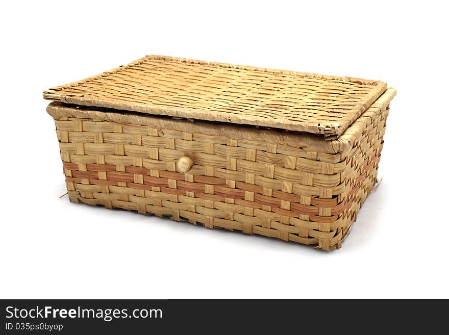 Old fashioned wood crate