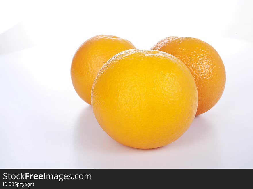 Ripe oranges