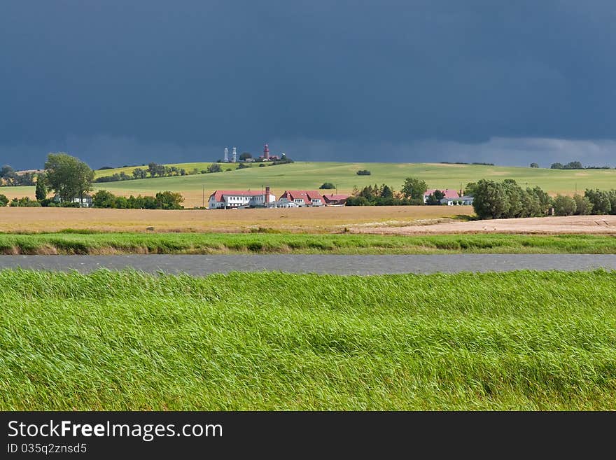 Thunderstorm At Nature Protection Area Riedensea