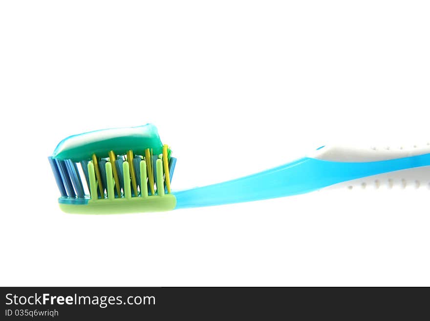 Toothbrush With Toothpaste