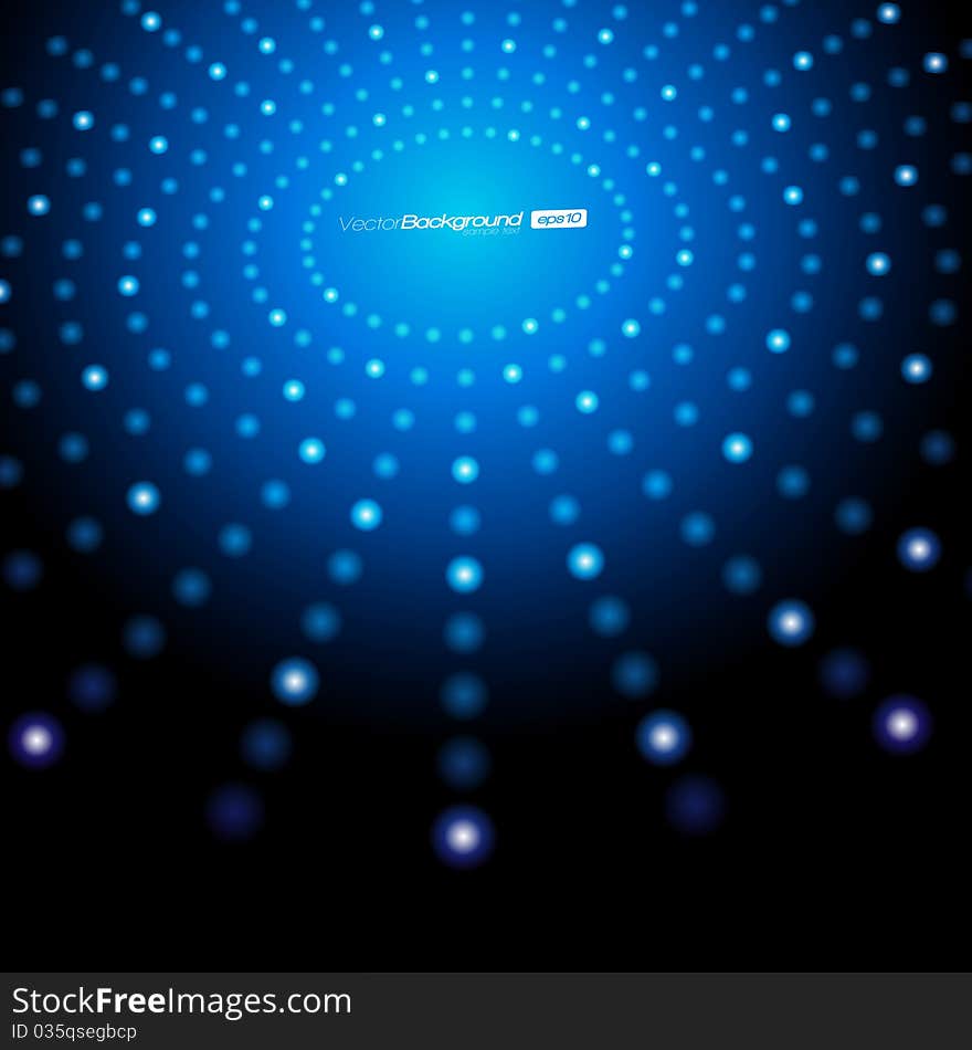 Abstract Blue Vector Background