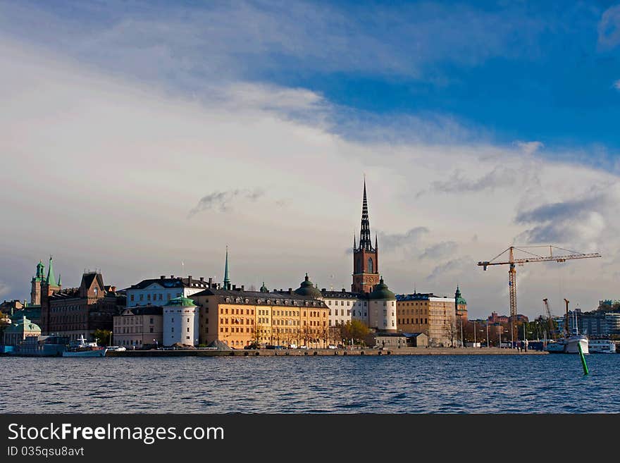 Old town in Stockholm(Sweden)