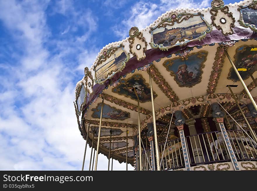 Antique Carousel. Honfleur