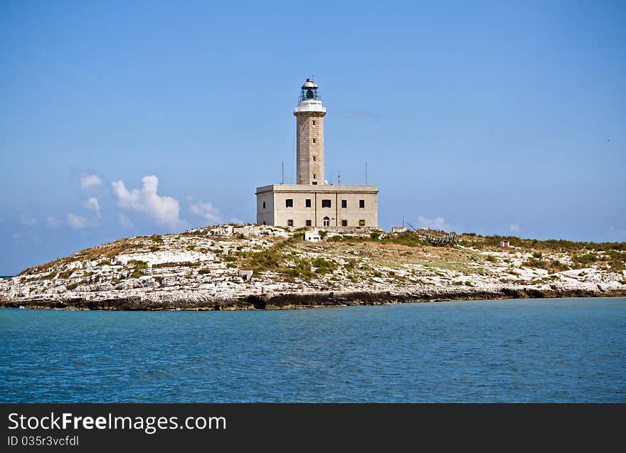 A lighthouse in Italy