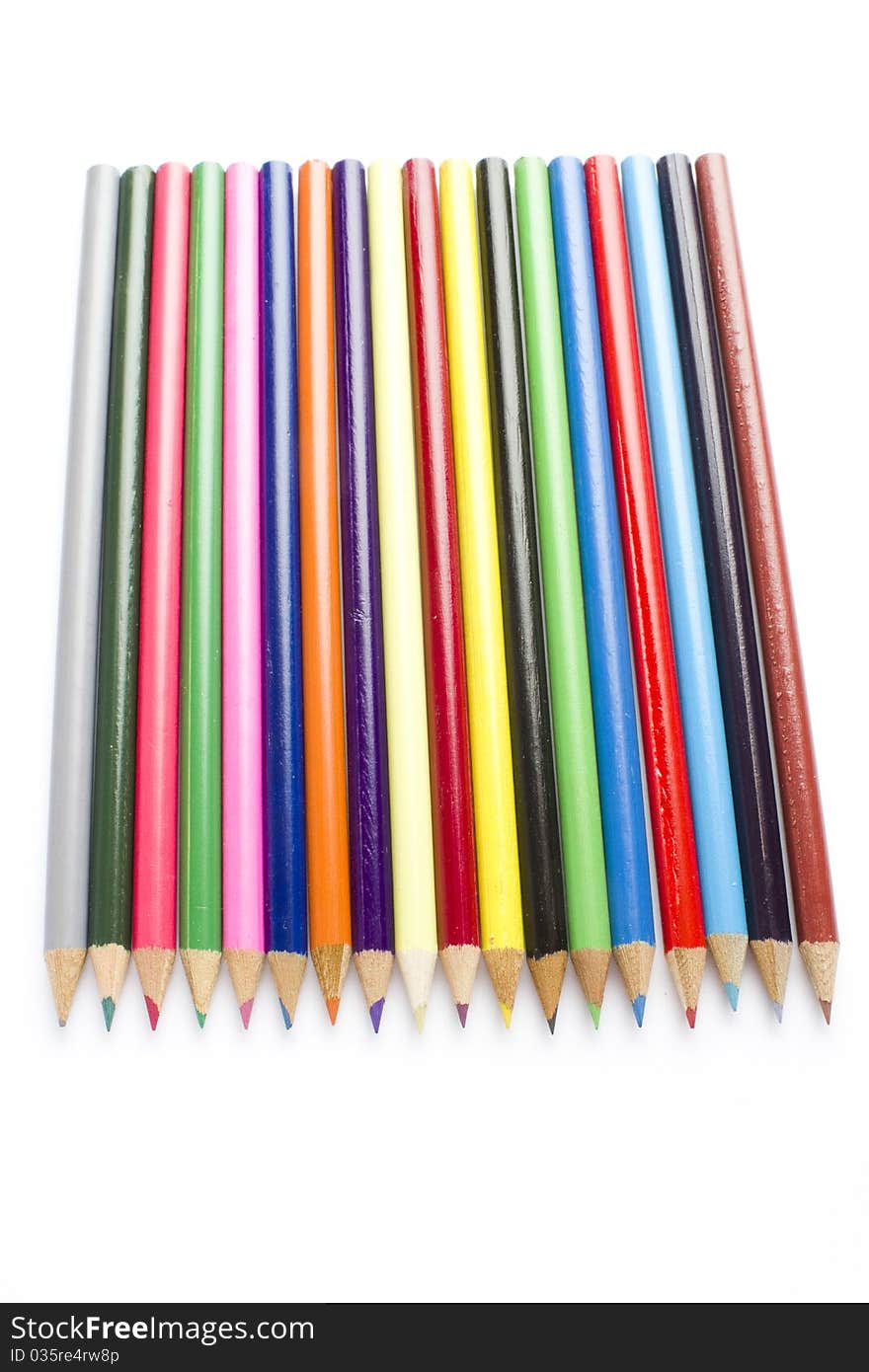 Coloring pencils