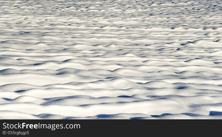 Snow waves