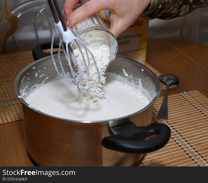 Pie preparation