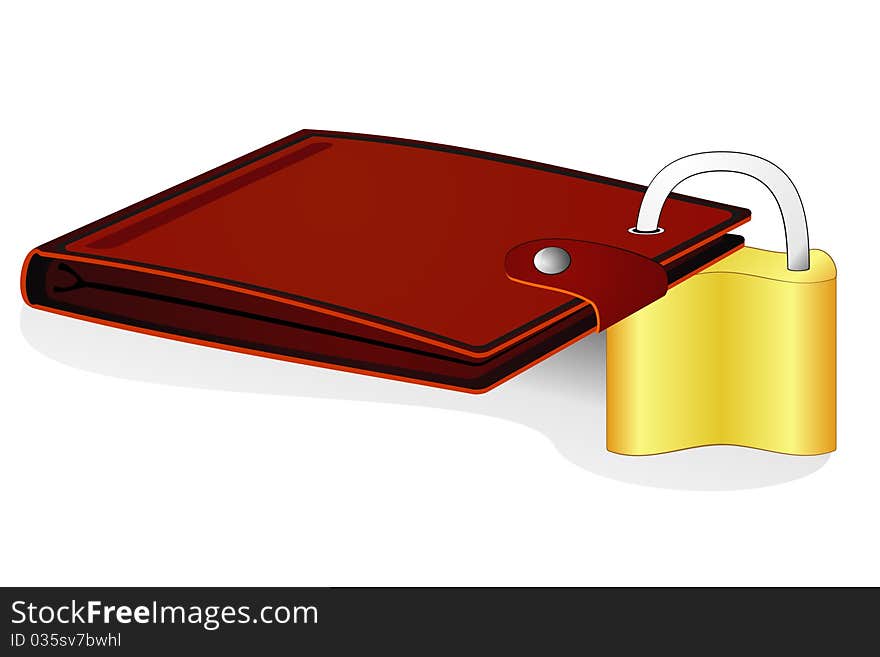 Locked wallet