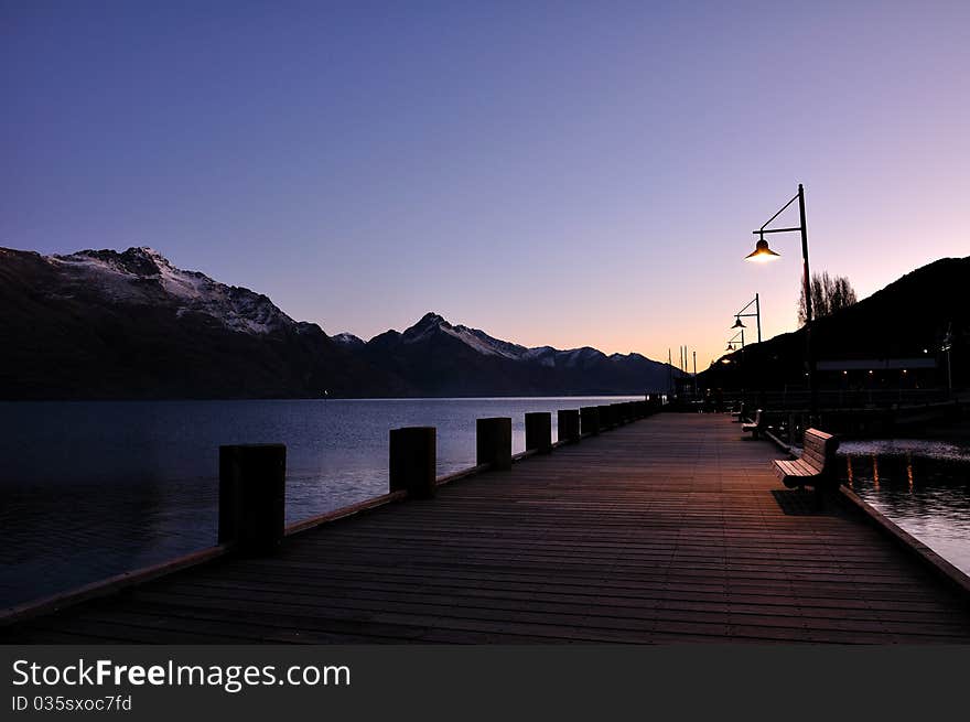 Evening Wharf