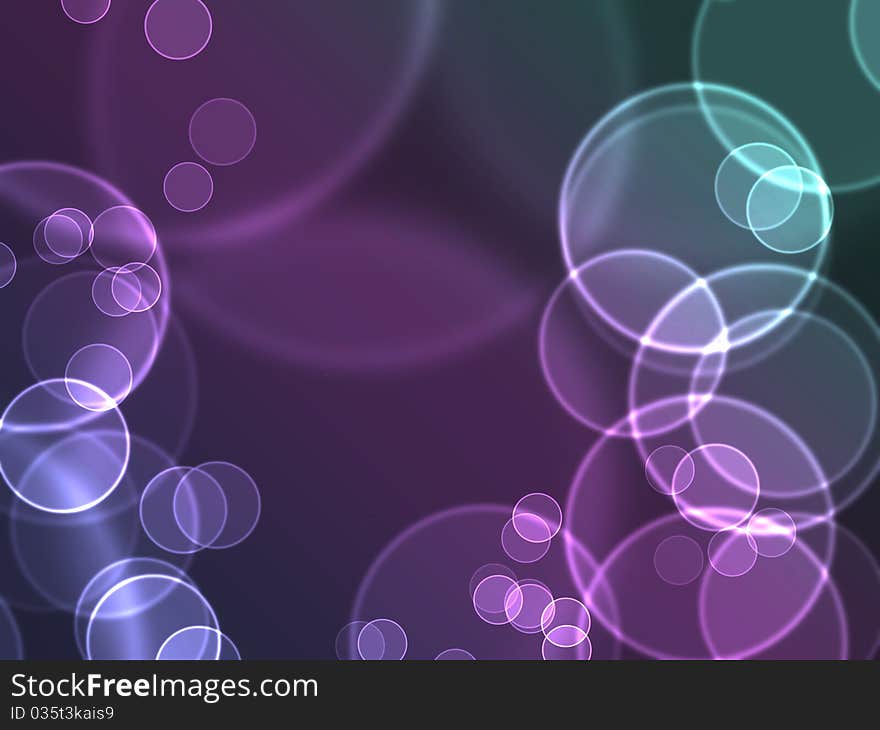 Stylized abstract background with glowing elements, raster illustration. Stylized abstract background with glowing elements, raster illustration.