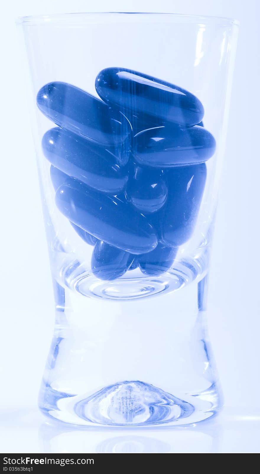 Pills In A Glass