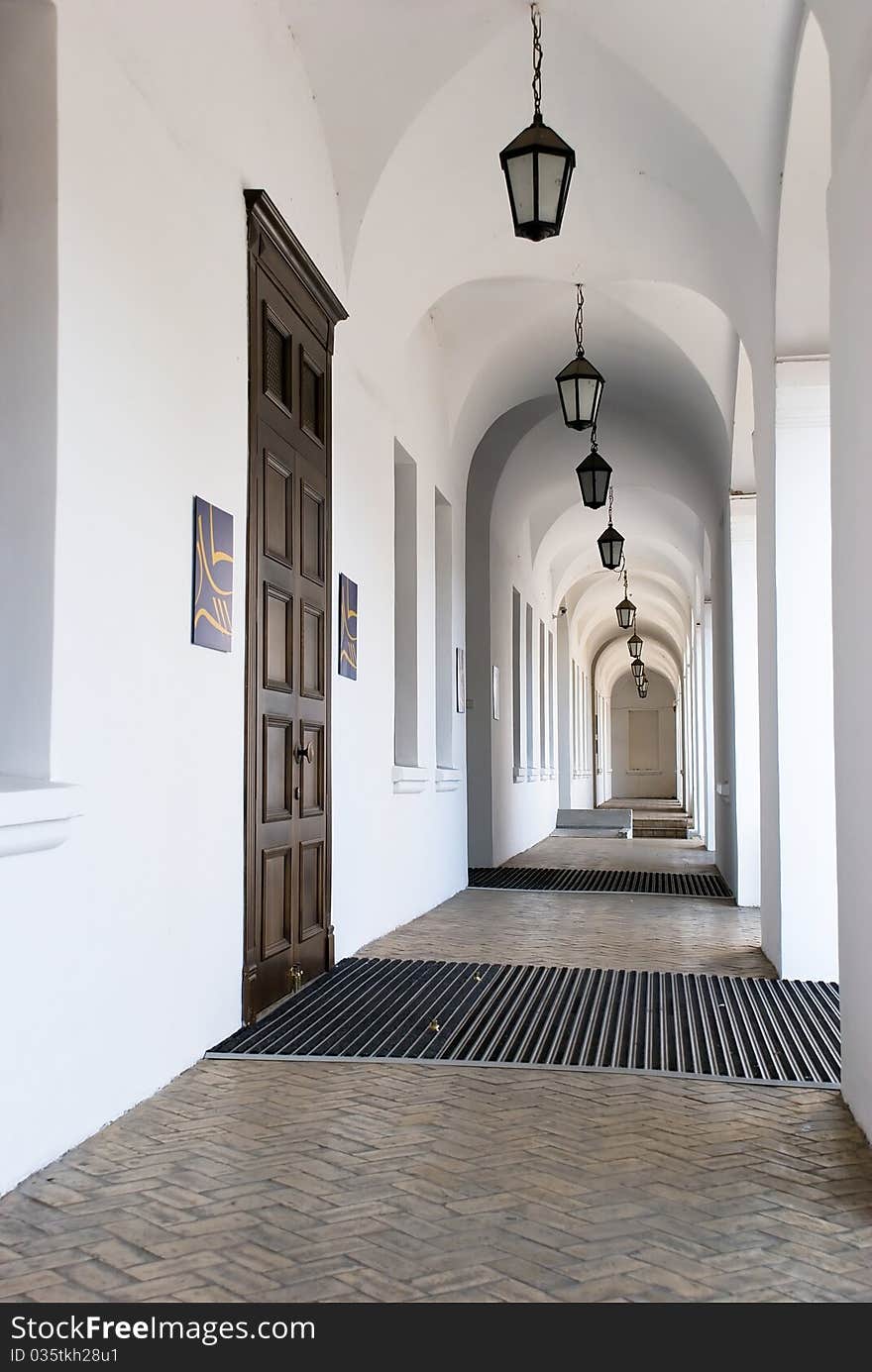 Archway In The Kyiv-Mohyla Academy In Kiev