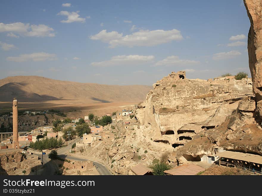 Old Hasankeyf in Kurdistan,Turkey.