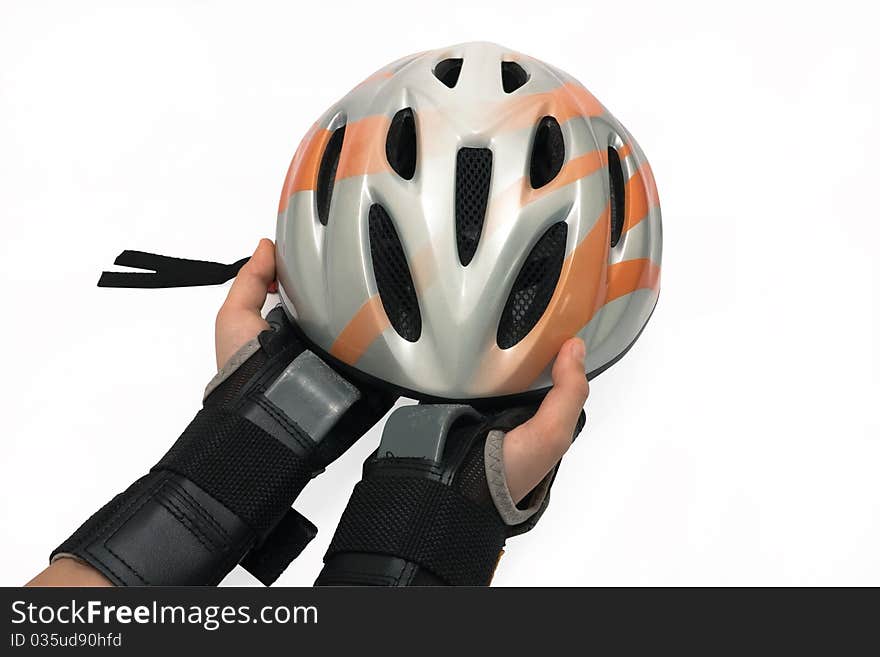 Helmet for inline skating