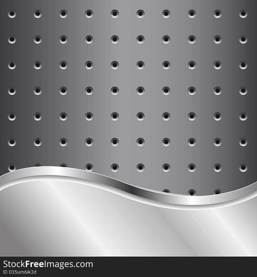 Metal background for your text