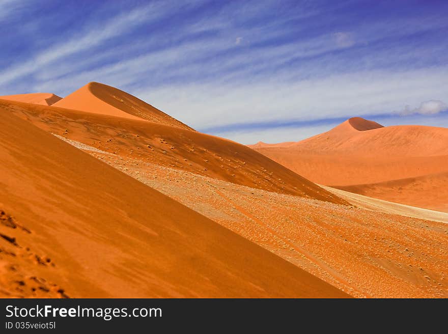 Dunes in Namib desesrt