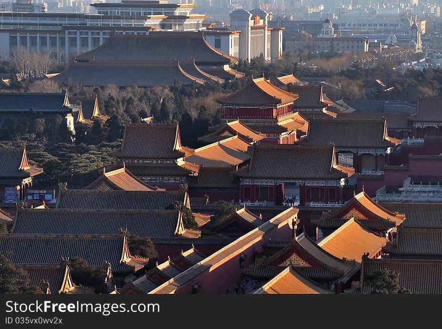 Lying at the center of Beijing, the Forbidden City, called Gu Gong, in Chinese, was the imperial palace during the Ming and Qing dynasties. Now known as the Palace Museum, it is to the north of Tiananmen Square. Lying at the center of Beijing, the Forbidden City, called Gu Gong, in Chinese, was the imperial palace during the Ming and Qing dynasties. Now known as the Palace Museum, it is to the north of Tiananmen Square.