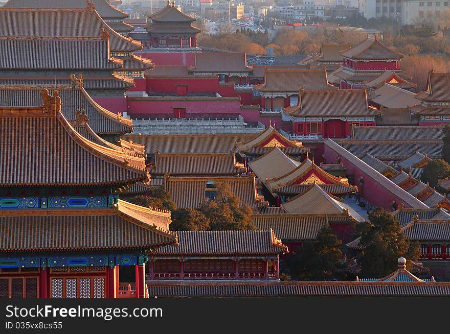 Beijing Forbidden City，China