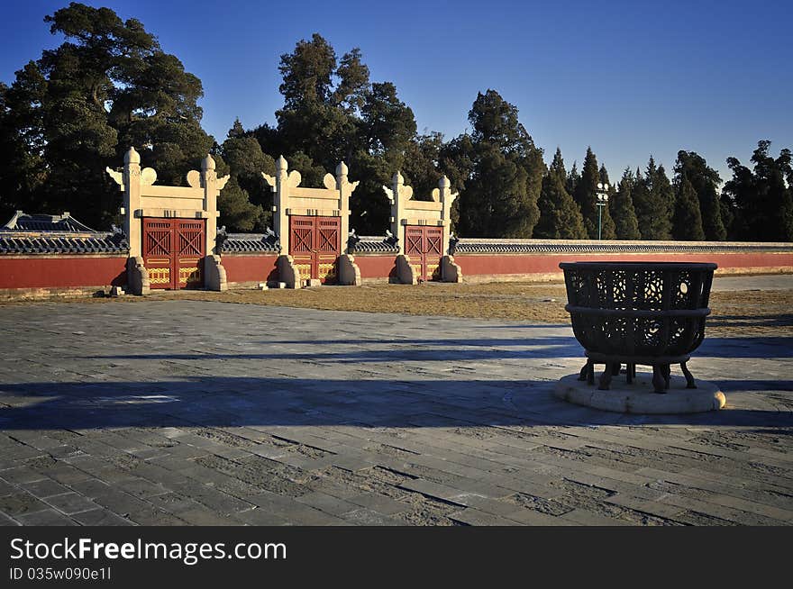 Temple of Heaven ，Beijing，China