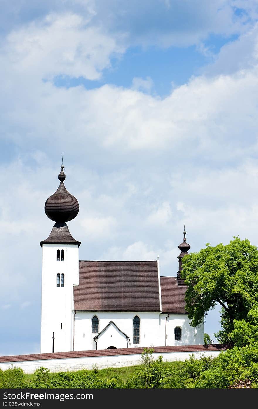 Church in Zehra in Slovakia