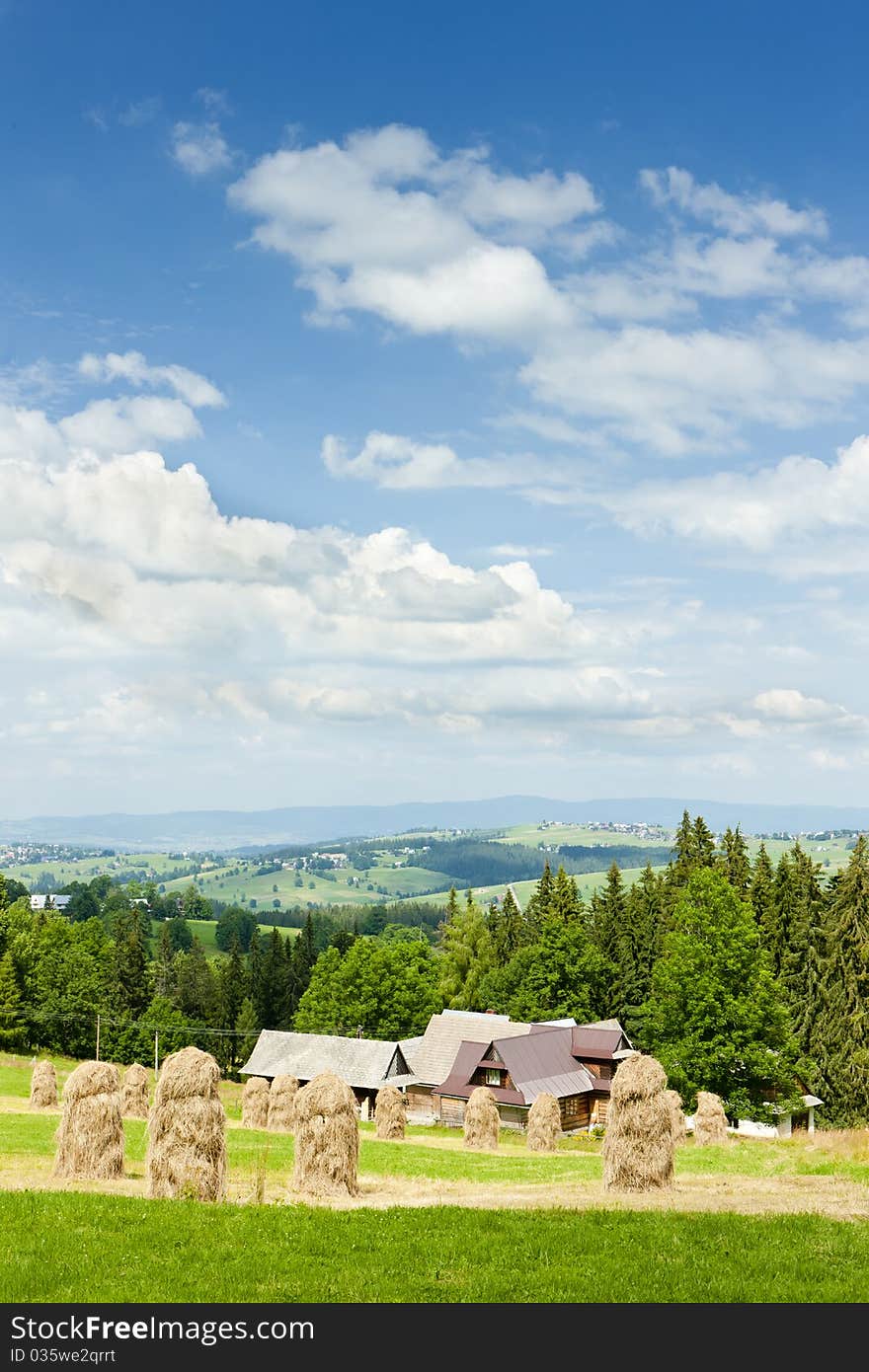 Landscape of Tatras