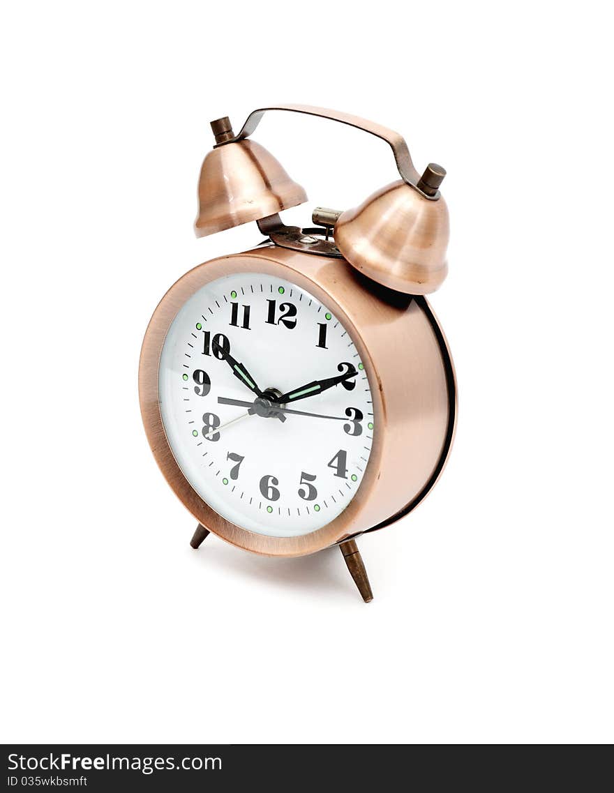 Bronze Vintage Alarm Clock