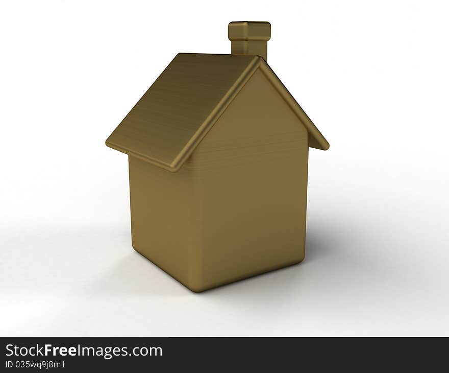 A house made of brass №1