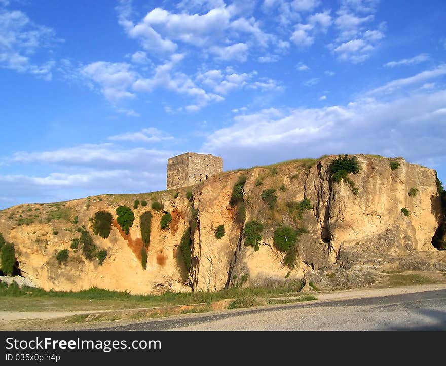 Merinid tombs ruins 16th century in fes morocco