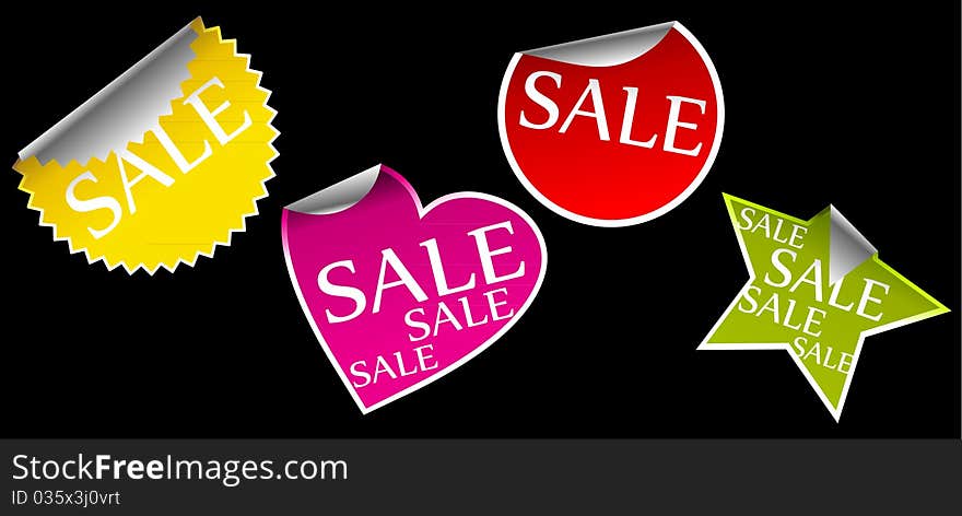 Stickers with sale